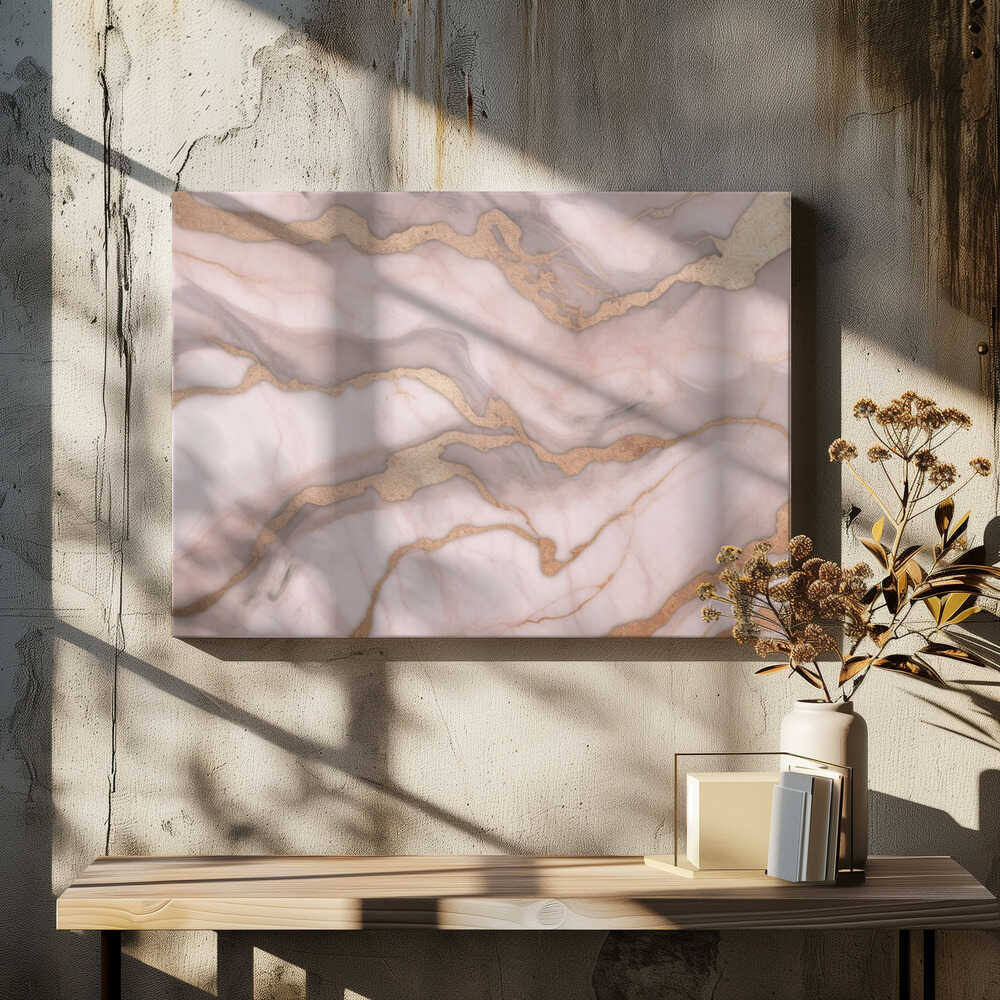 Marble Elegance Rose Gold