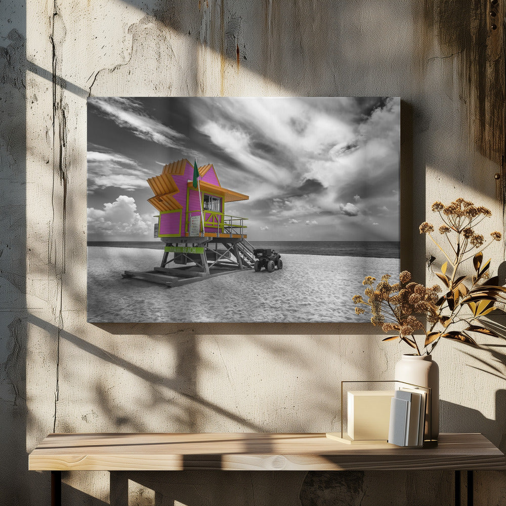 MIAMI BEACH Pink Florida Flair