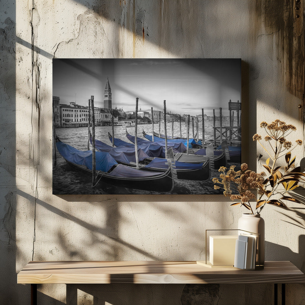 VENICE Grand Canal and St Mark's Campanile