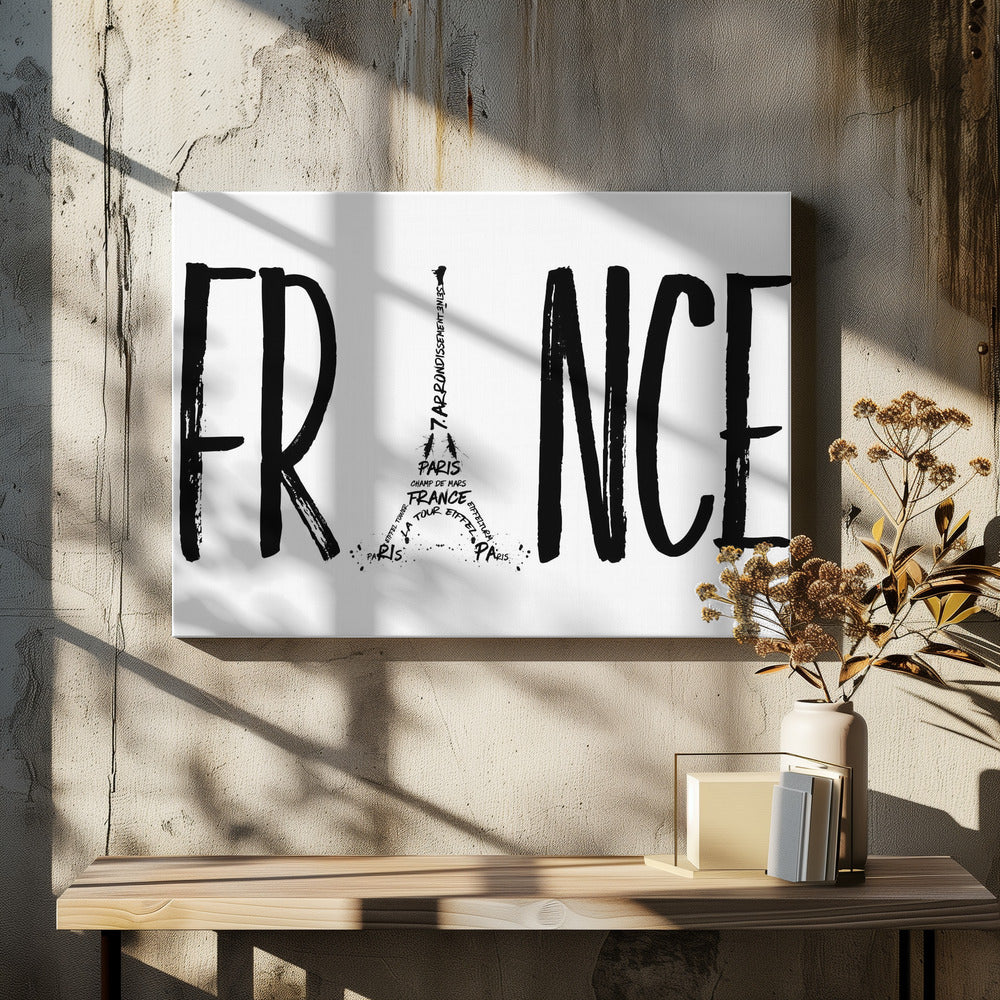 FRANCE Typography
