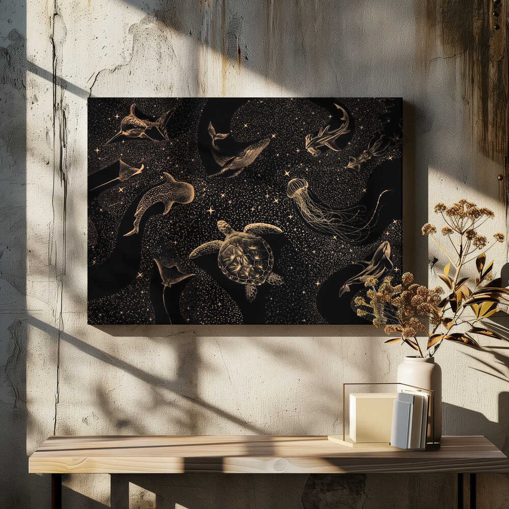 Cosmic Ocean Dark Gold