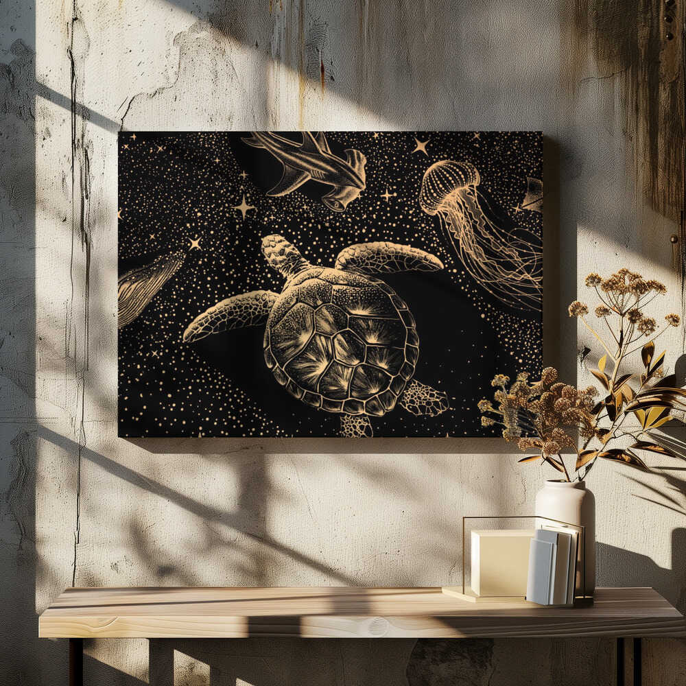 Cosmic Ocean Dark Gold