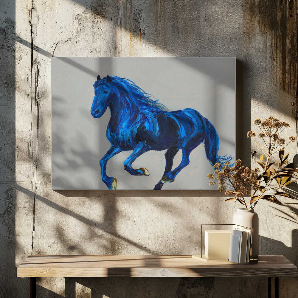A Blue Horse