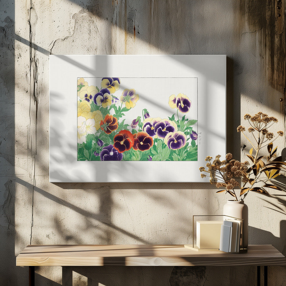 Vintage Pansy Flower