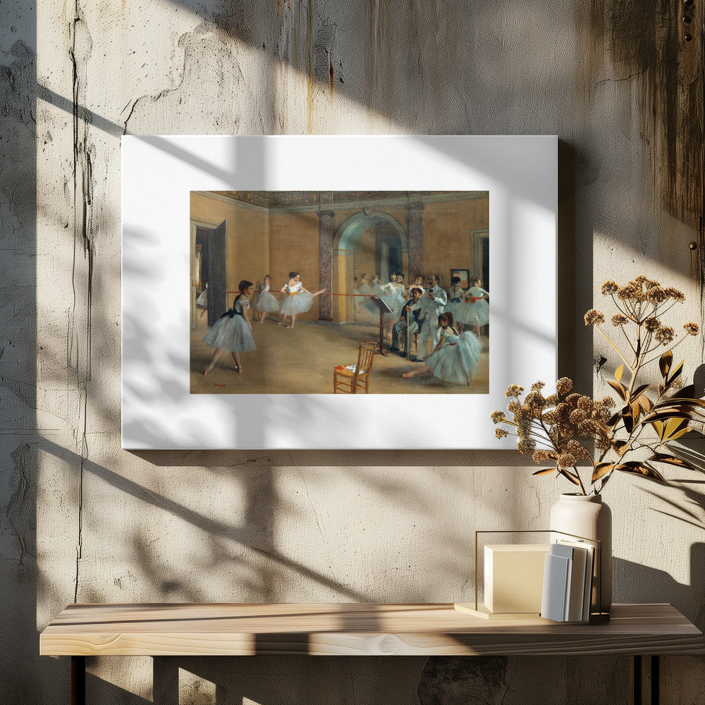 The Dance Foyer At the Opera On the Rue Le Peletier No.2