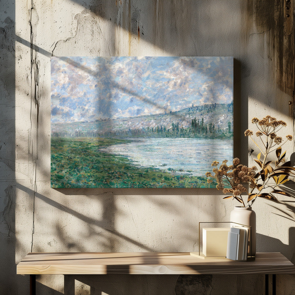 The Seine At Vétheuil (1880)