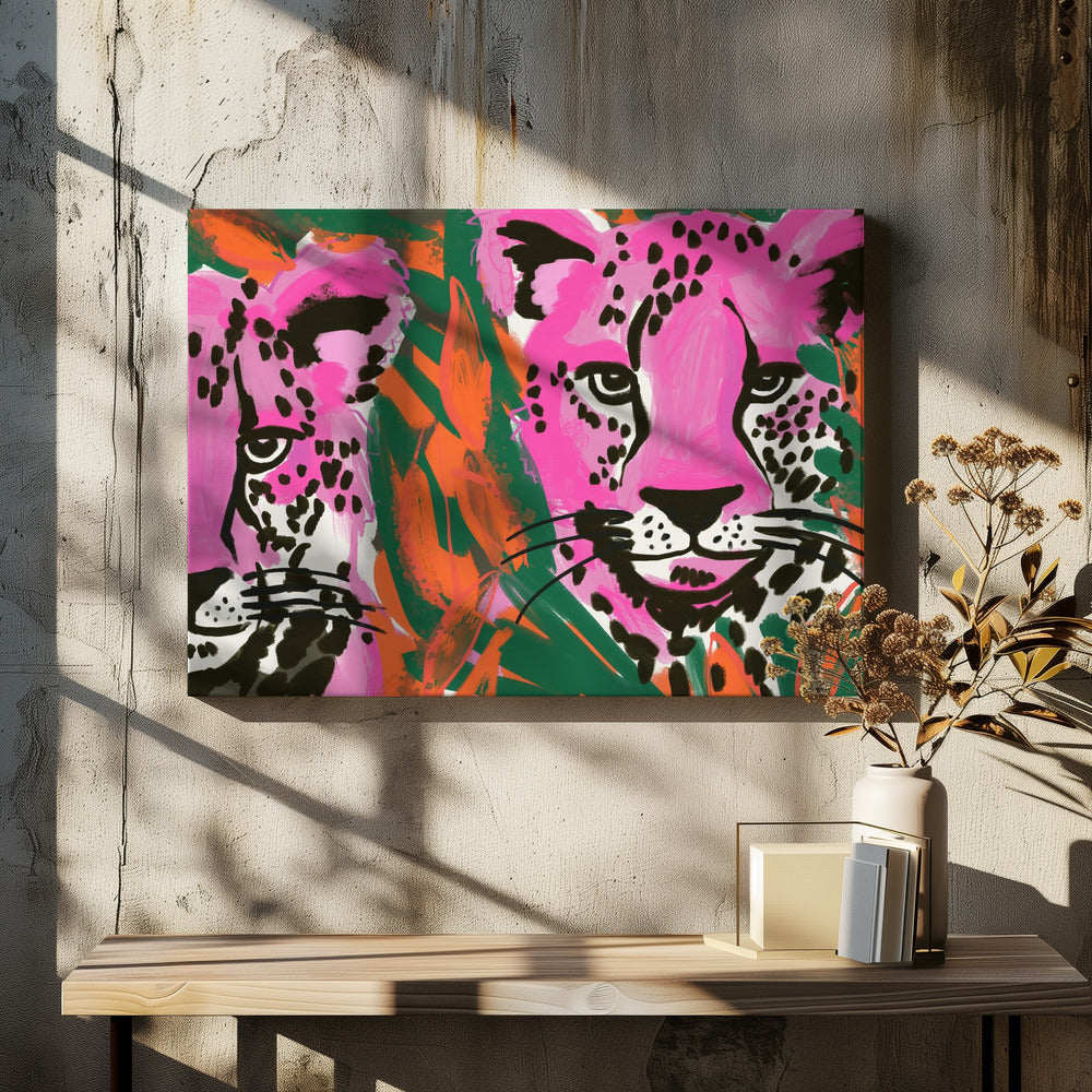 Pink Cheetah Duo