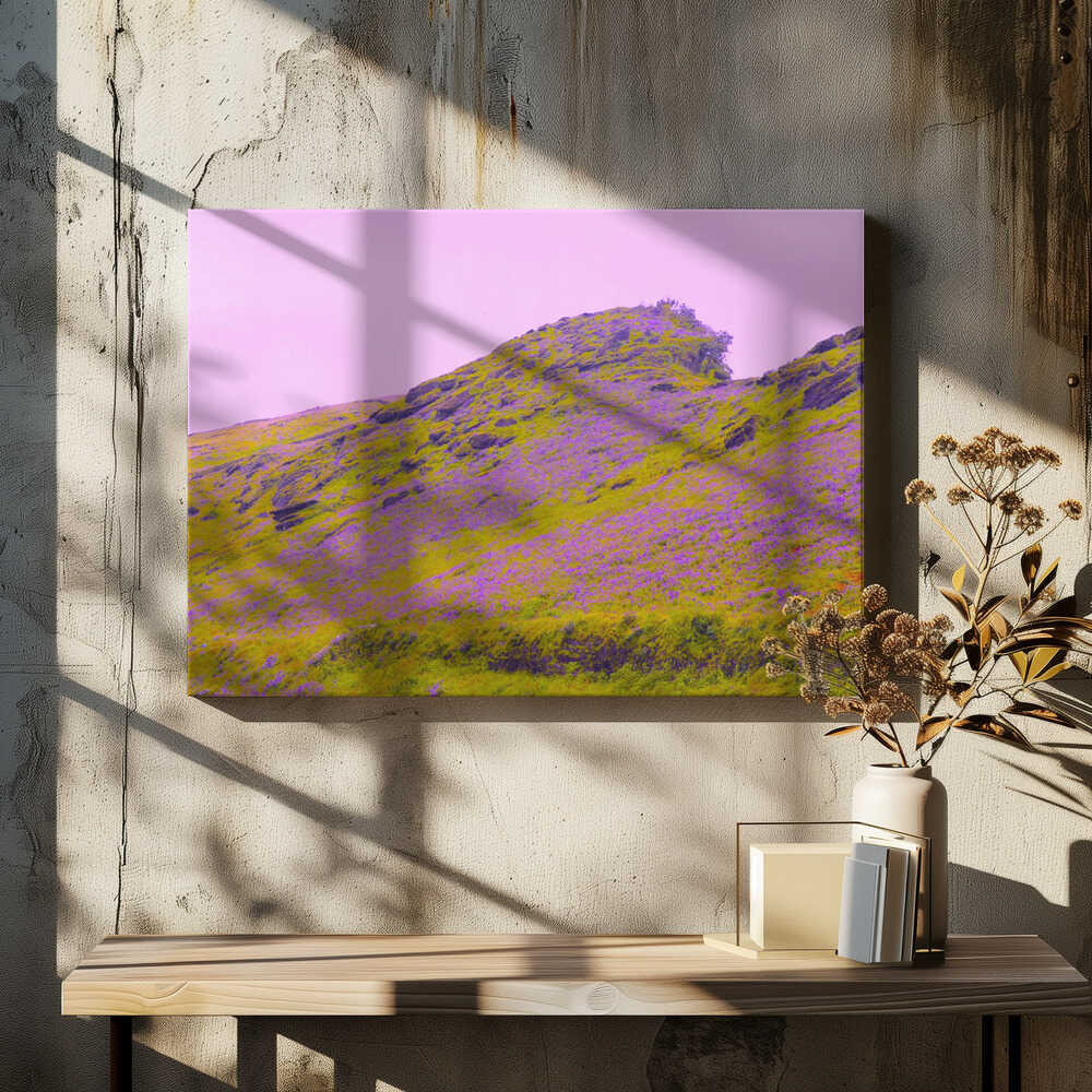 Lavender Hillside Dream