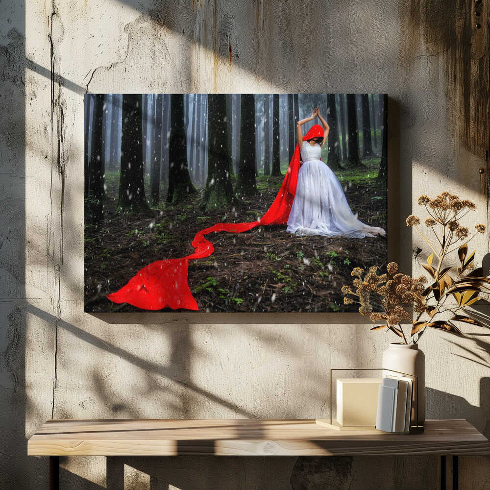 Red Vibes at Pine Forest