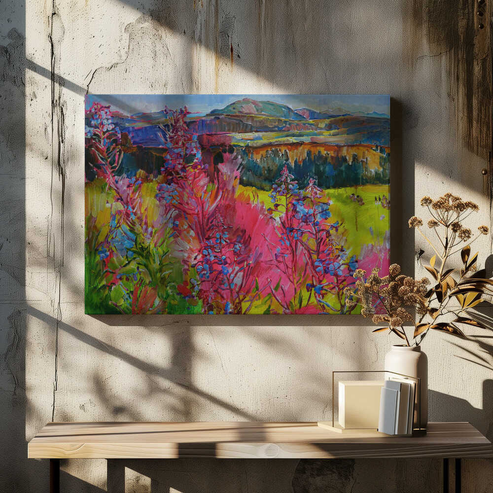 Flowers in the mountains