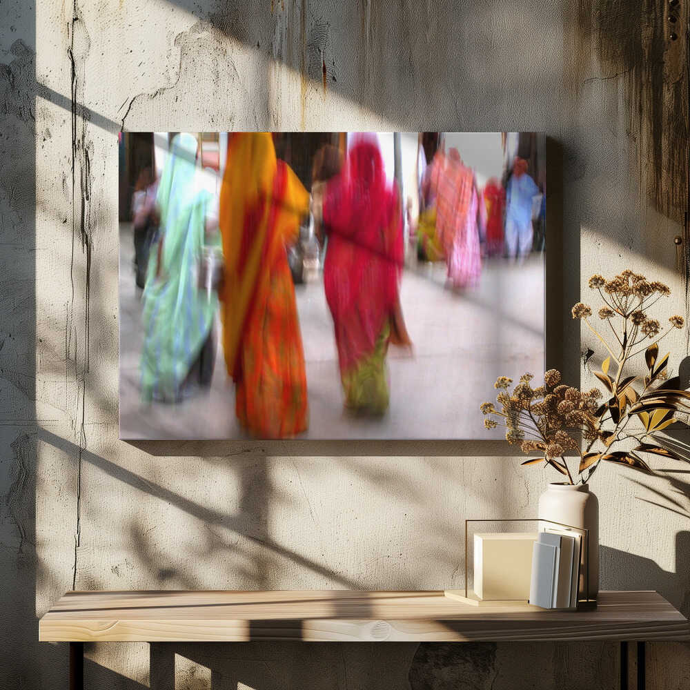 in the street of Deoghar, India