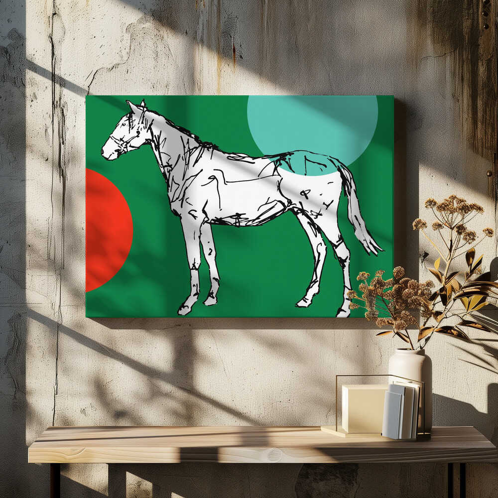 A Very Modern Horse Dots 2