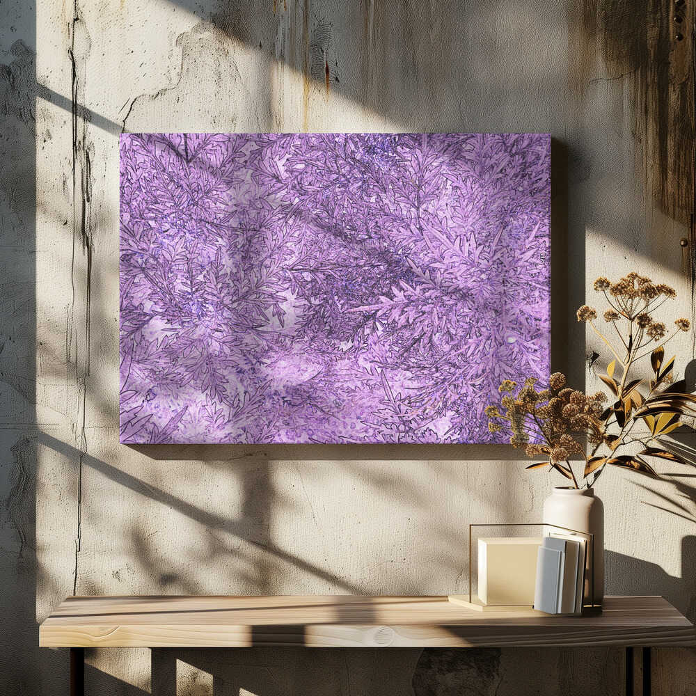 Lavender Foliage Dance