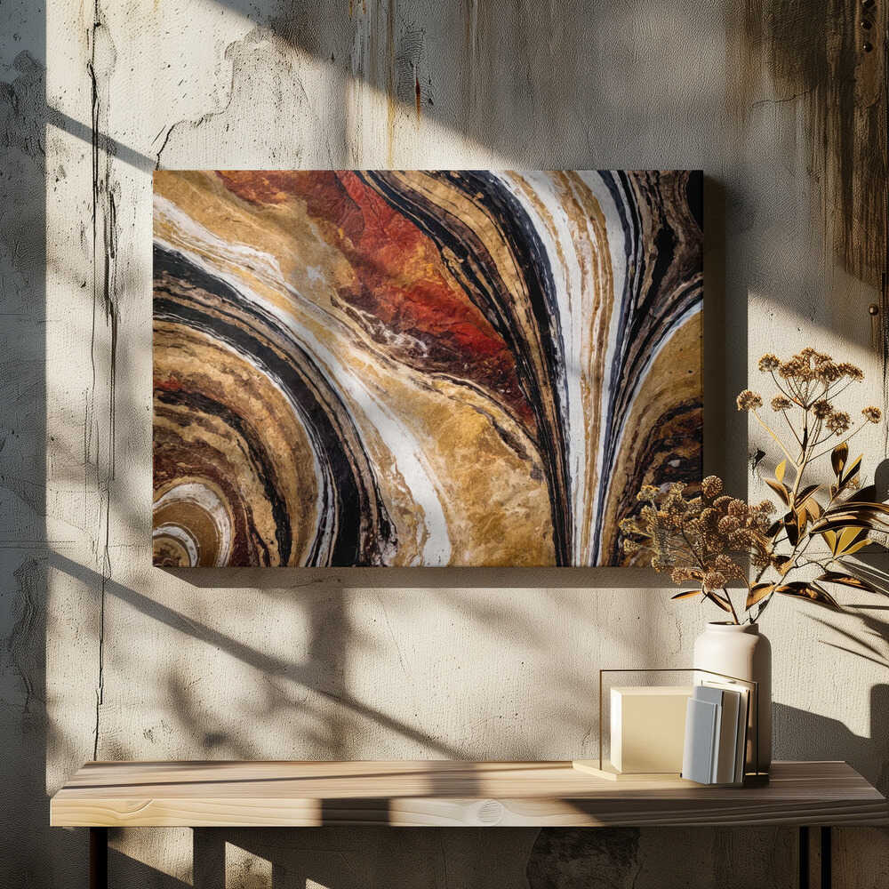 Natural Beauty And Texture Of Marble