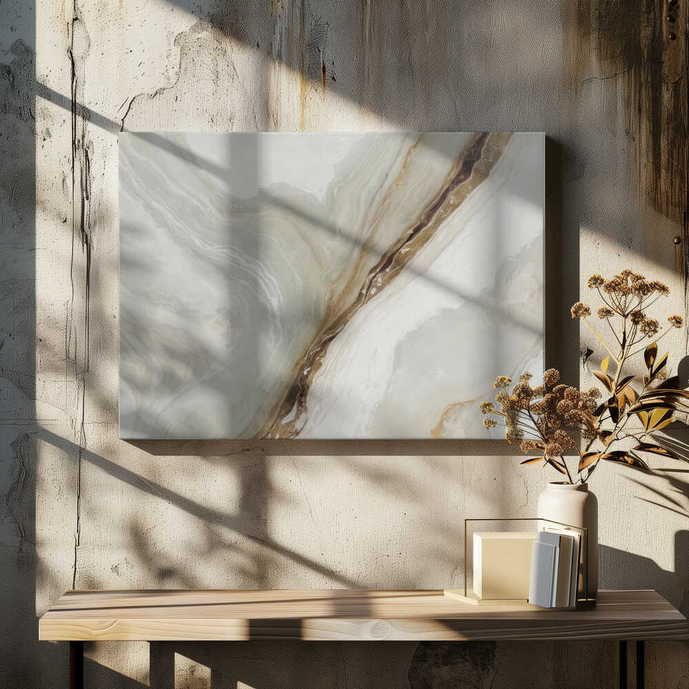 Marbled Texture In Neutral Tones