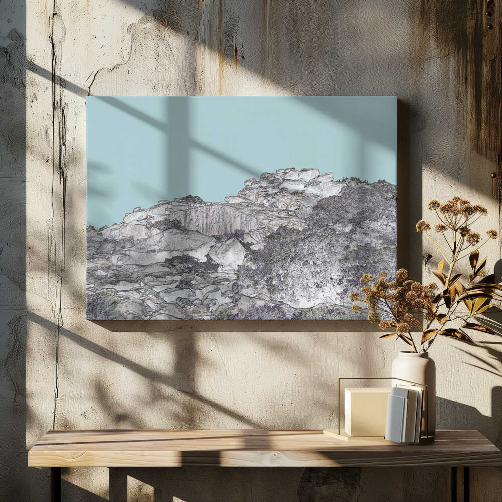 Rocky Horizon Sketch