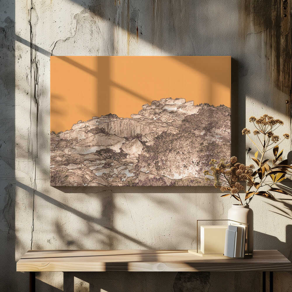 Orange Rockscape