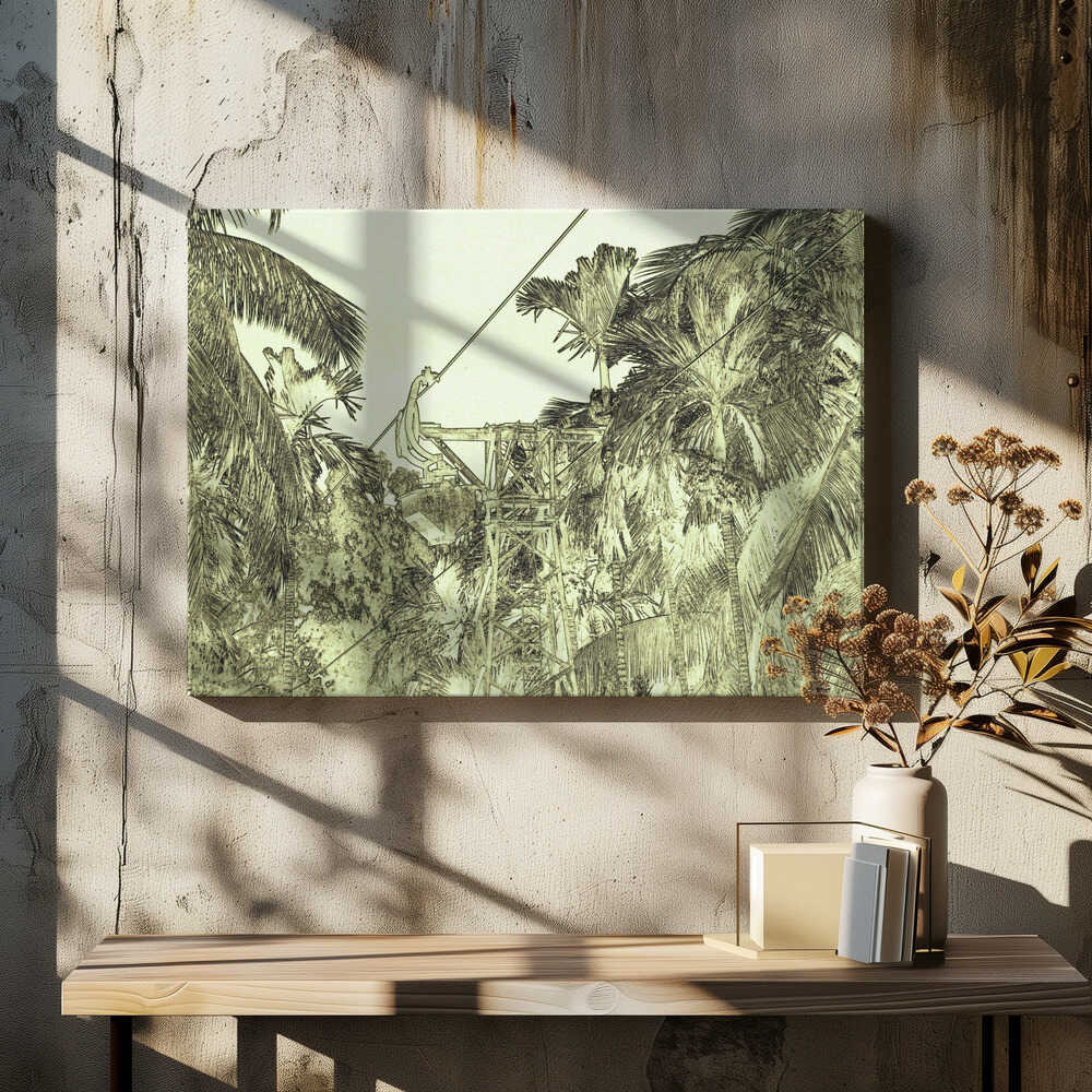 Jungle Zipline Thrill