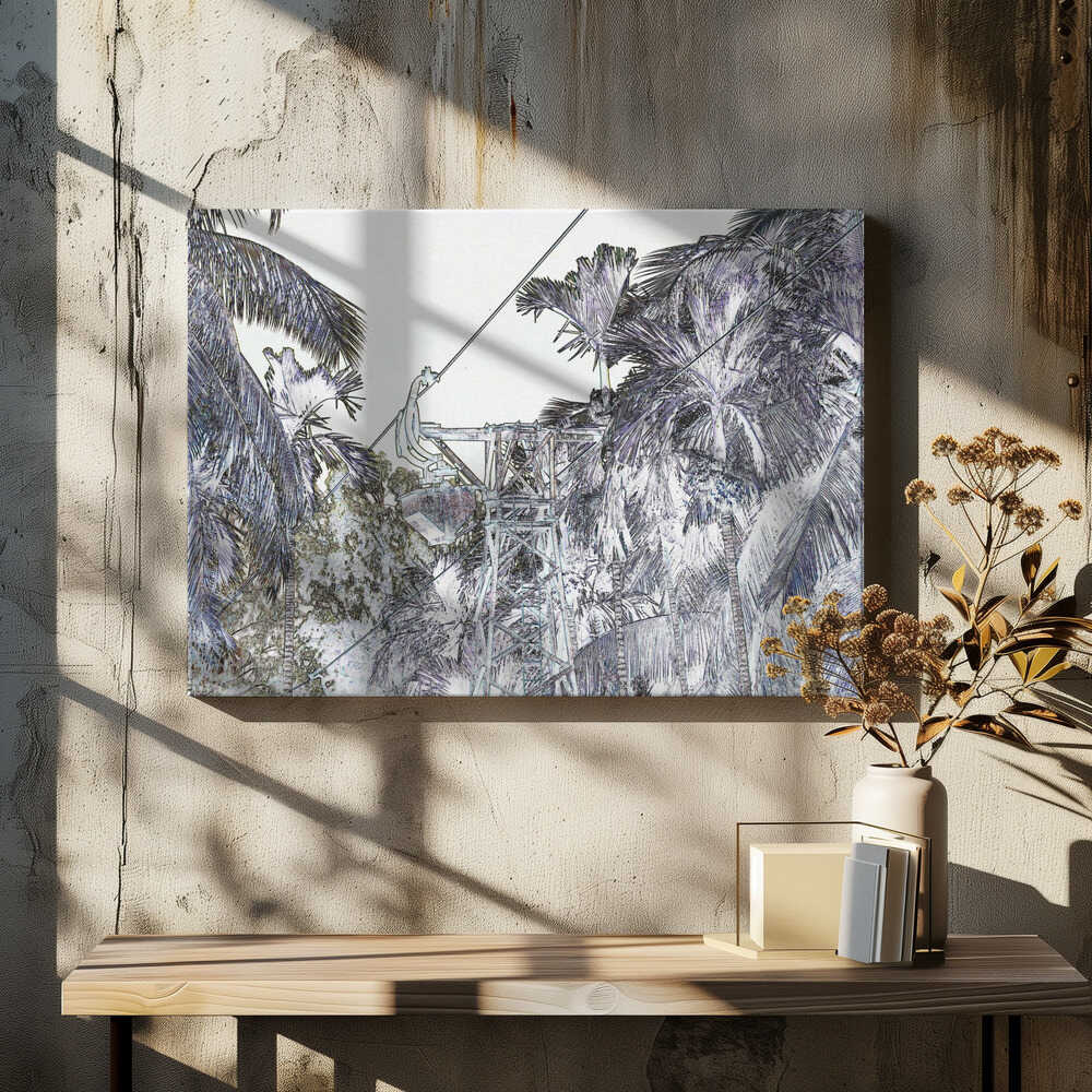 Jungle Zipline Scene