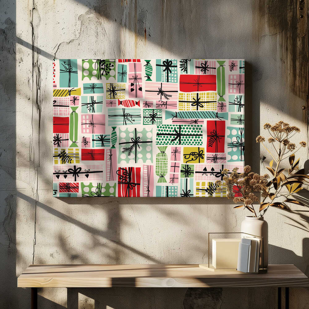 Favorite gift wrapped pattern