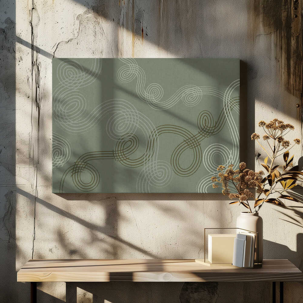 calming essentials loops sage green