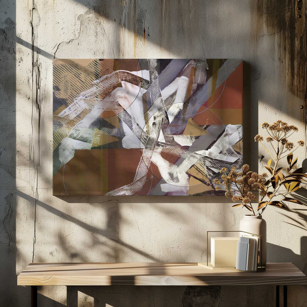 Abstract Circles and Textures 3