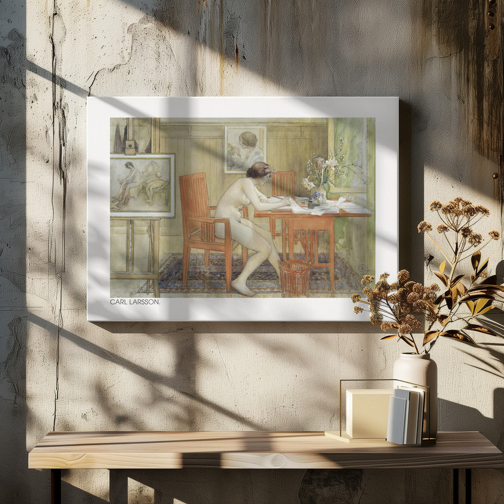 The Model Writing a Postcard 1906