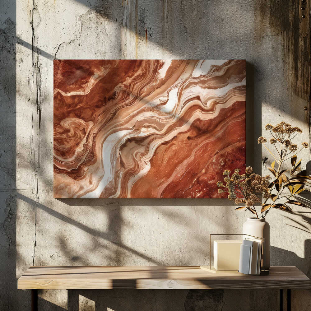 Abstract Patterns In Rich Earthy Tones