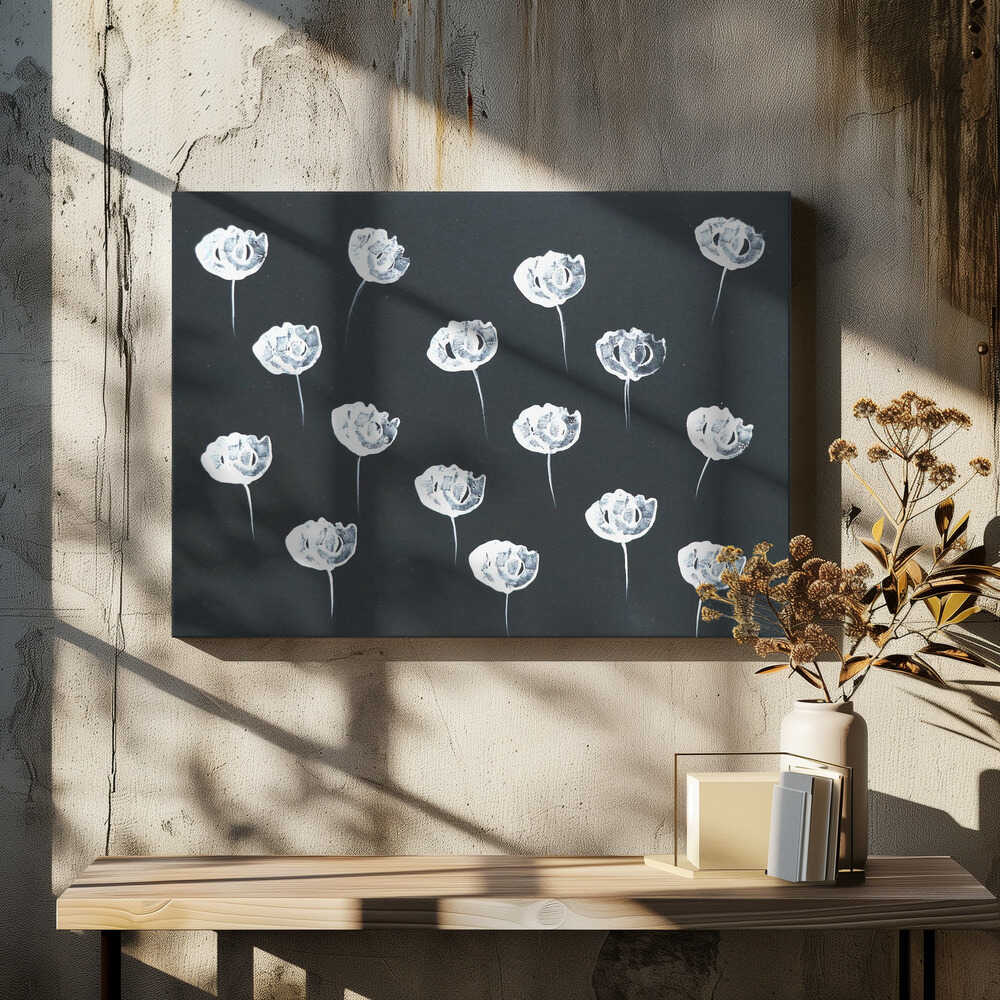 White Blossoms Drift