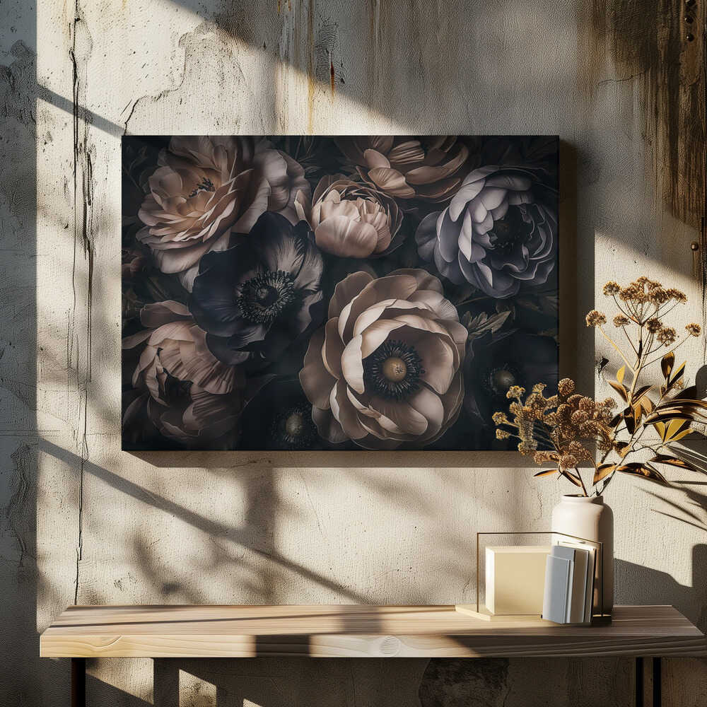 Midnight Garden Floral Dreams