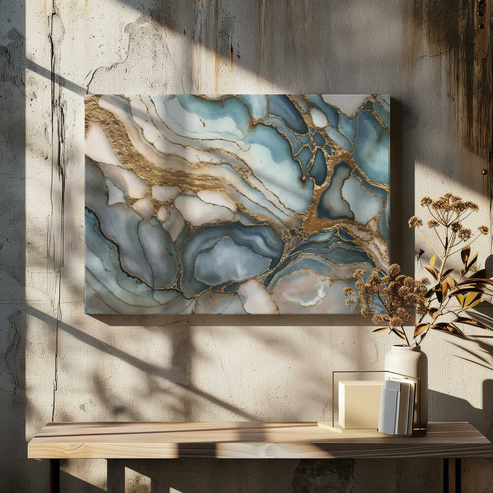 Turquoise Marble De Luxe