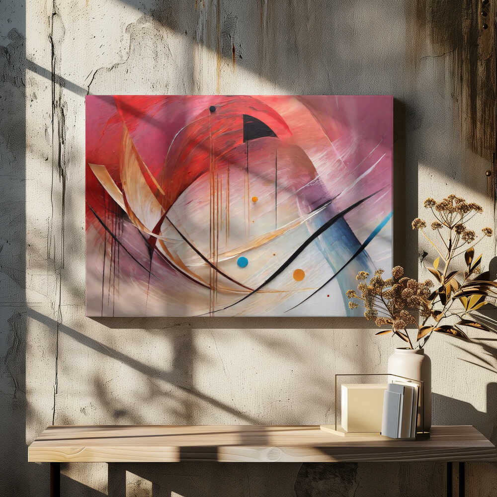 Vibrant Swirls and Curves