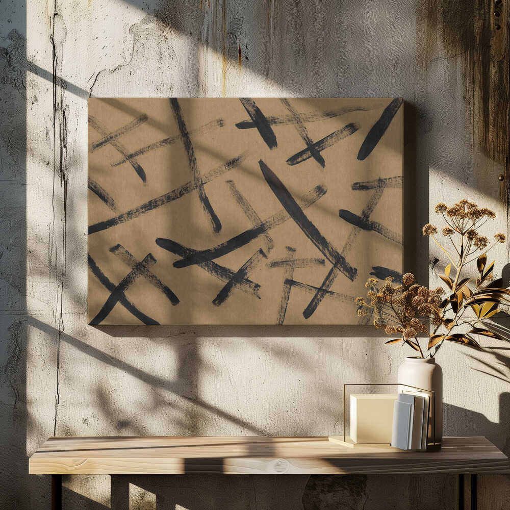 Chaotic Brushstrokes