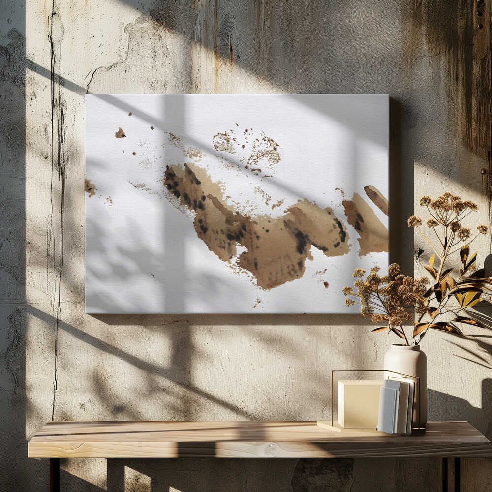 Splattered Earth Tones