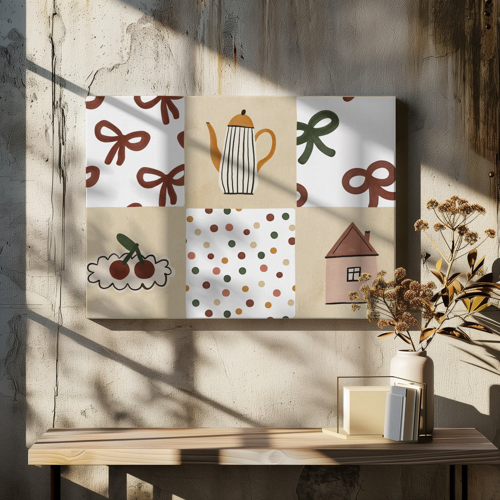 Cozy Pattern Collage