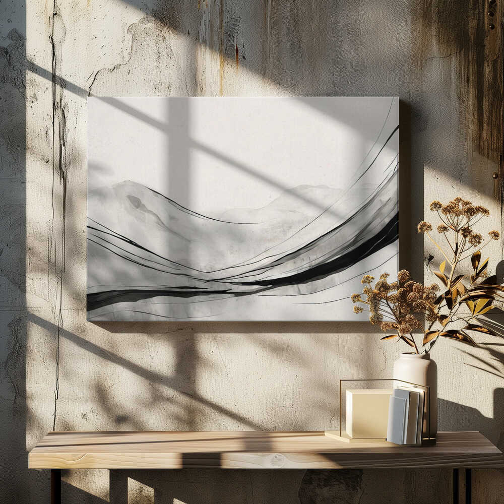 Landscape In Black and White