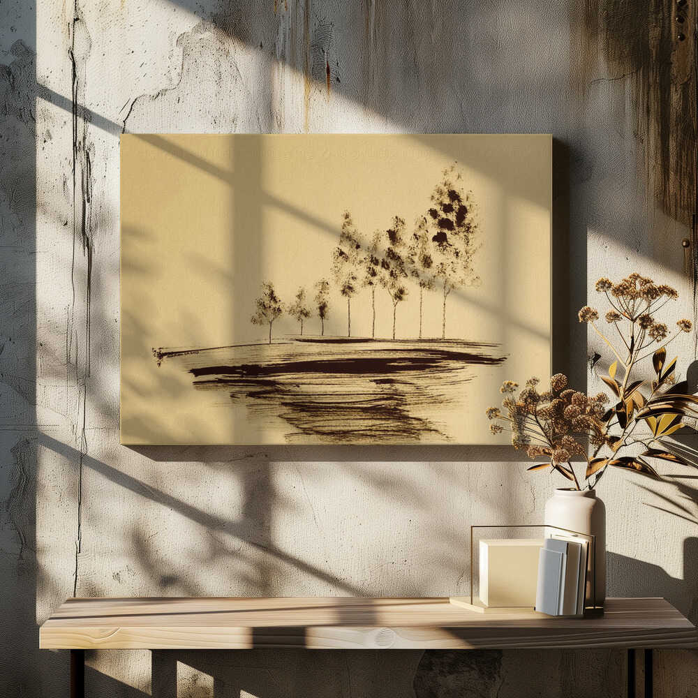 Tree Line Reflection