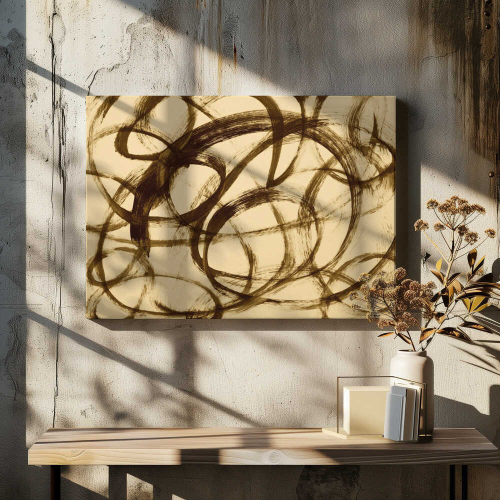 Swirling Patterns Embody Contemporary Art