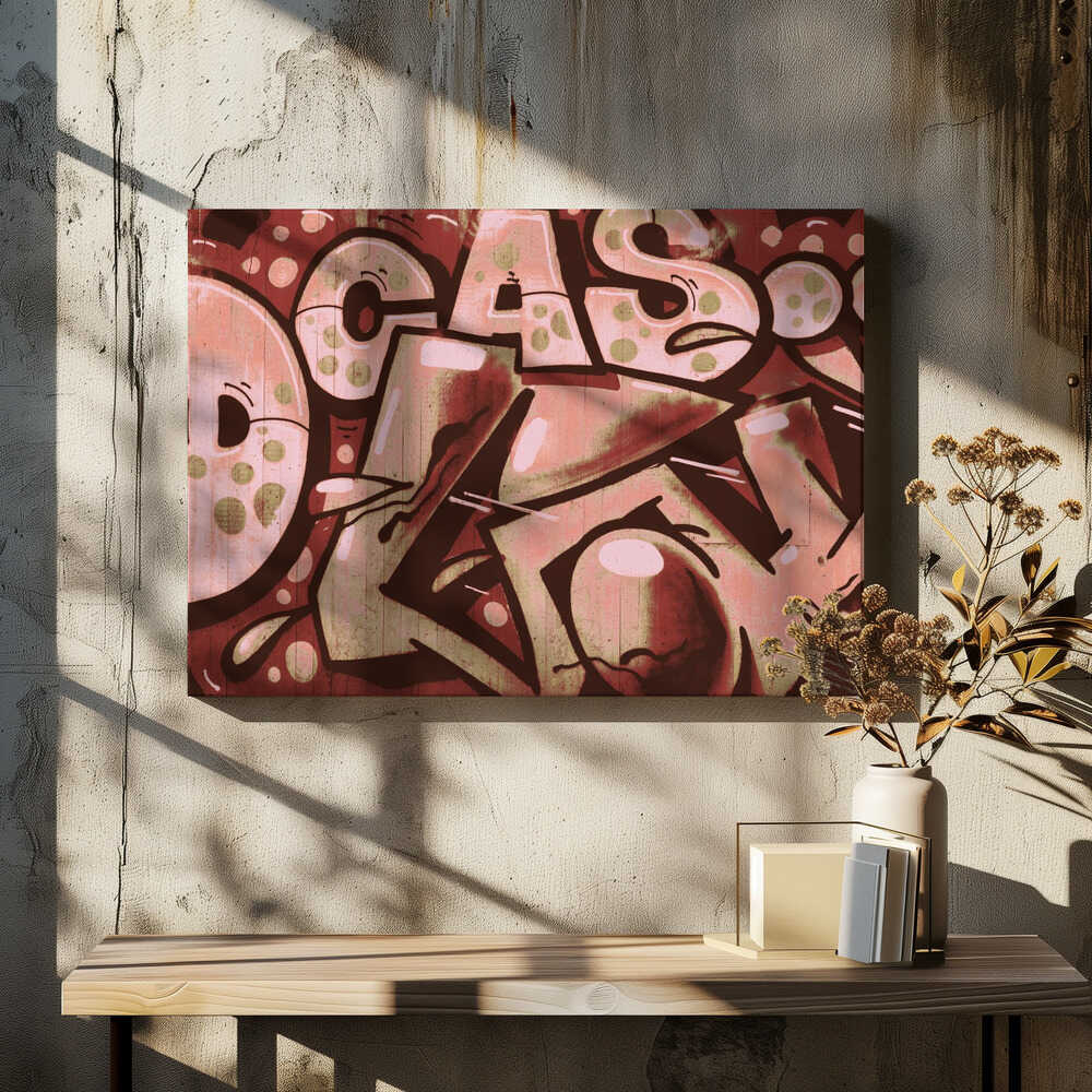 Retro Graffiti Burst