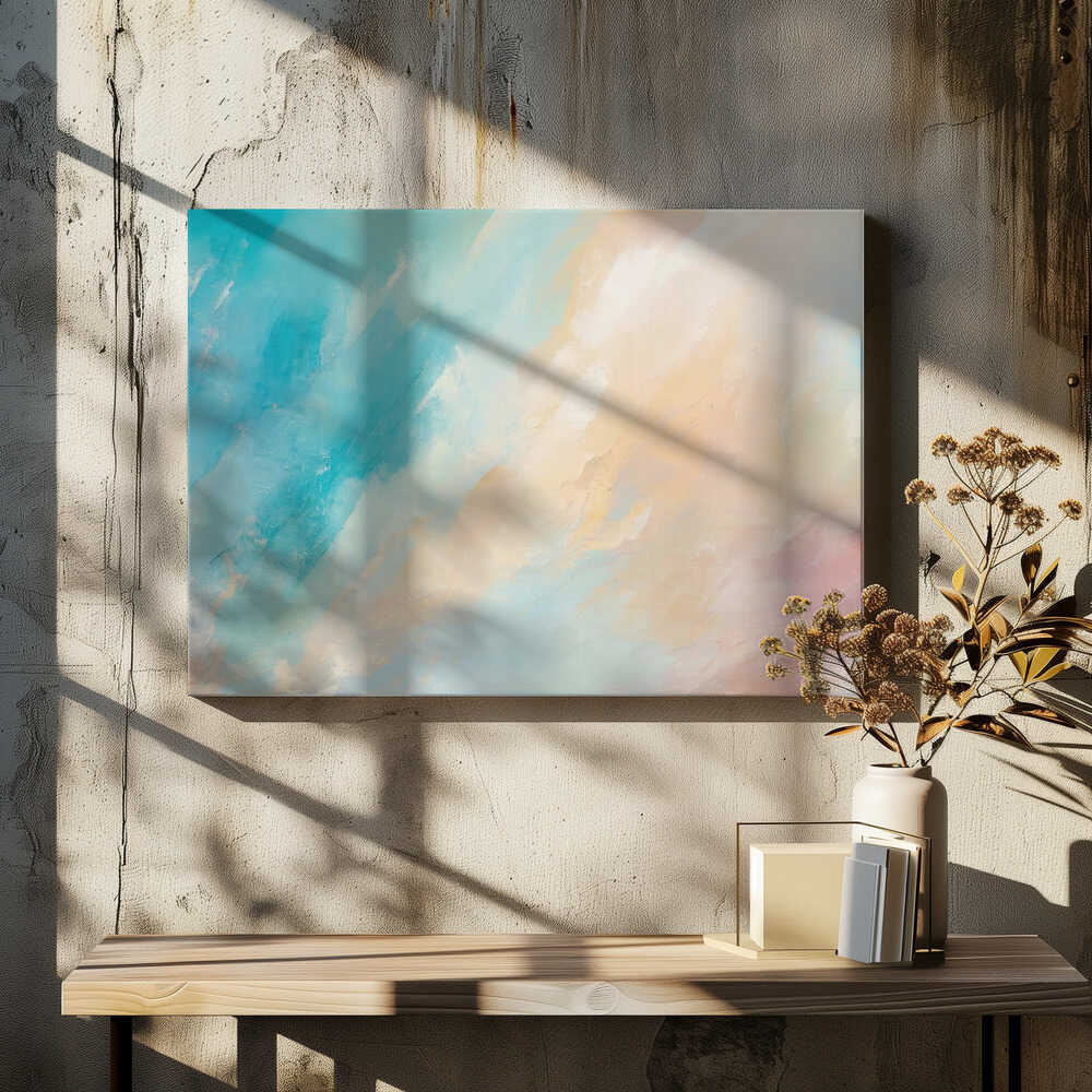 Pastel Colors With Sweeping Brushstrokes