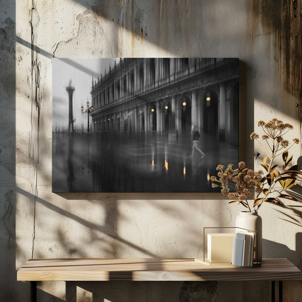 Rainy morning in Venice