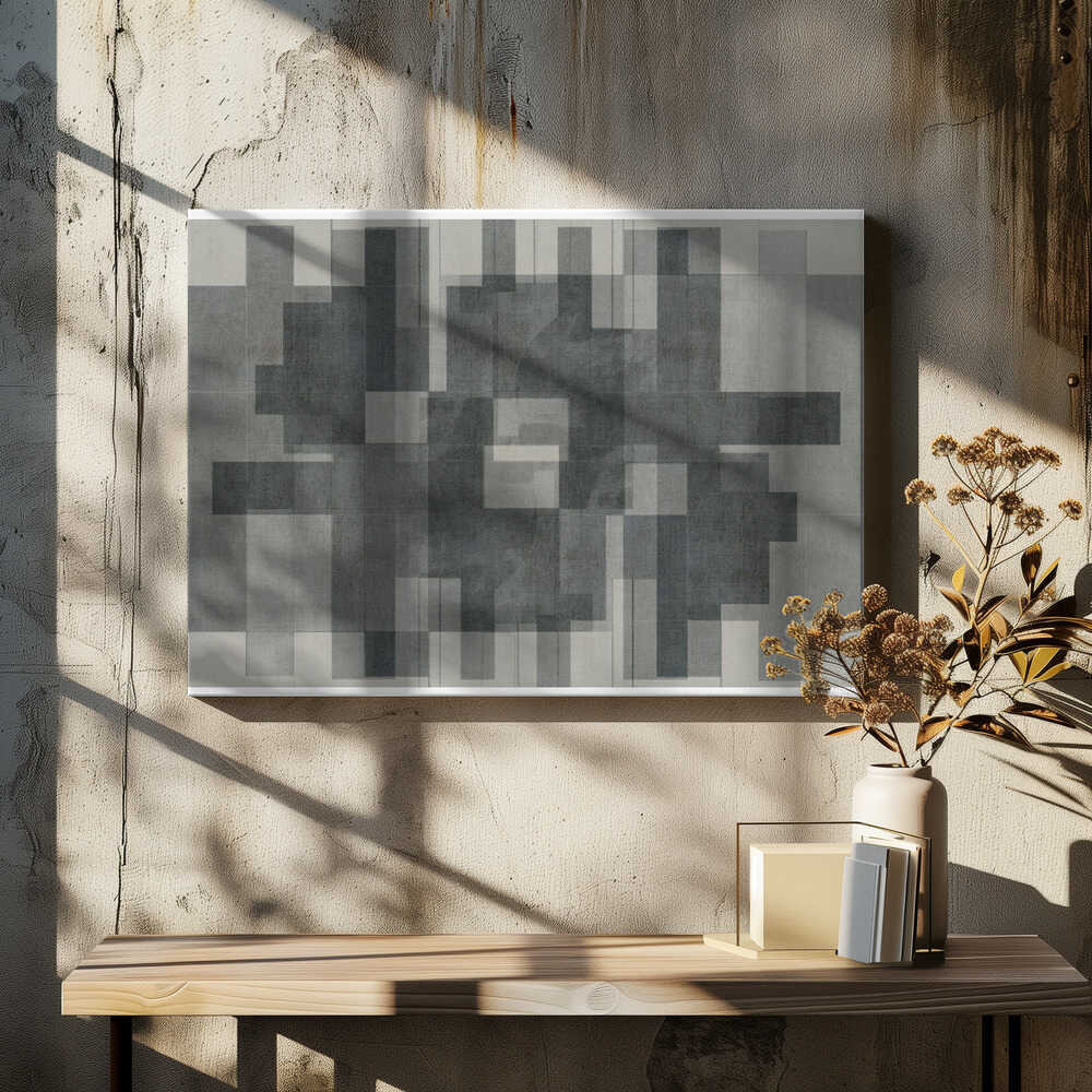 Mid Century Modern in Grayscale