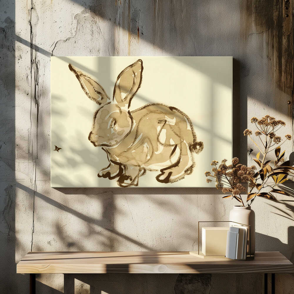 Brushstroke Bunny