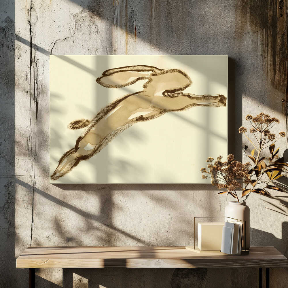 Leaping Rabbit Sketch