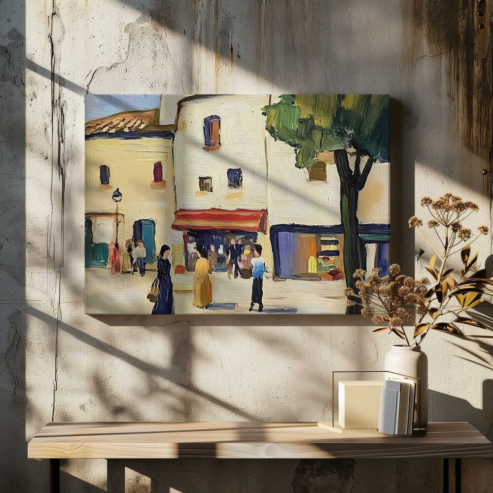 Street Scene In Mallorca