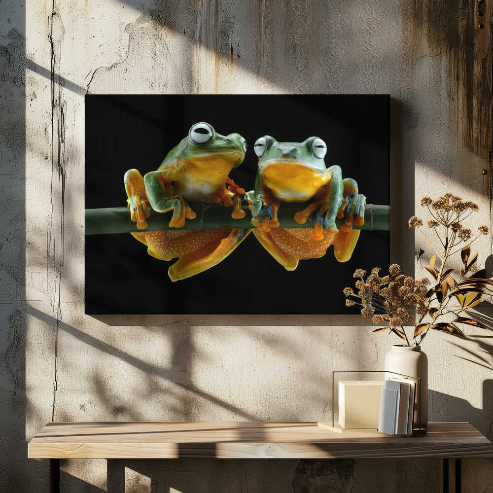 Two Frogs