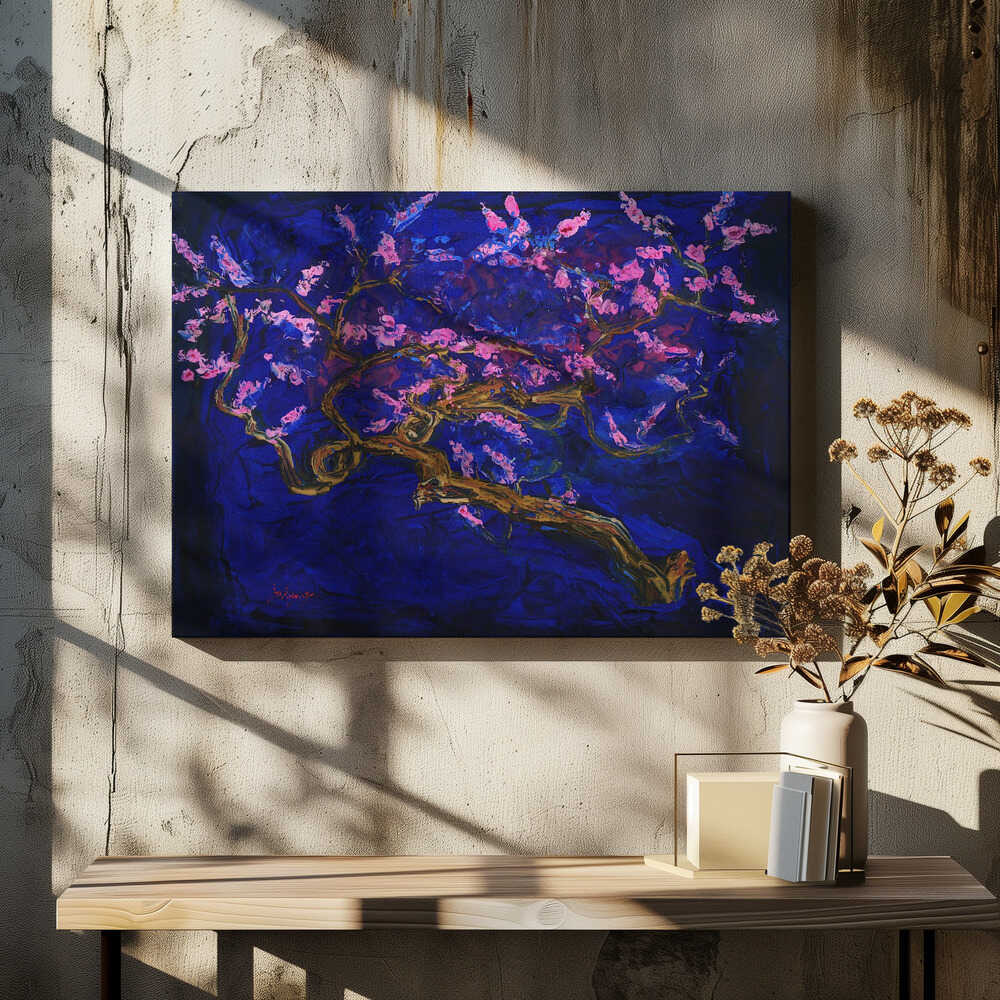 Vibrant Fusion Of Abstract And Impressionistic Styles