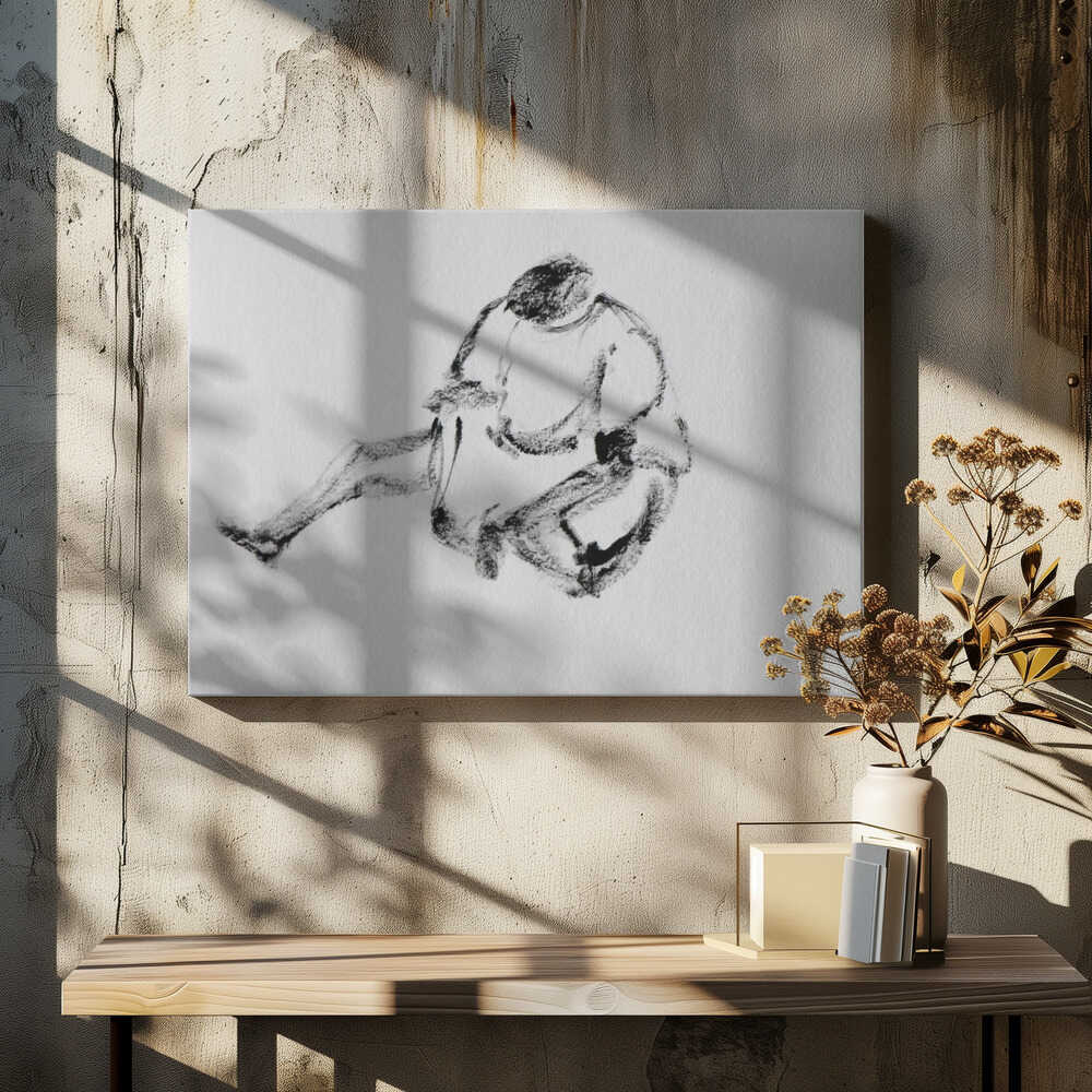 Solitude in Charcoal