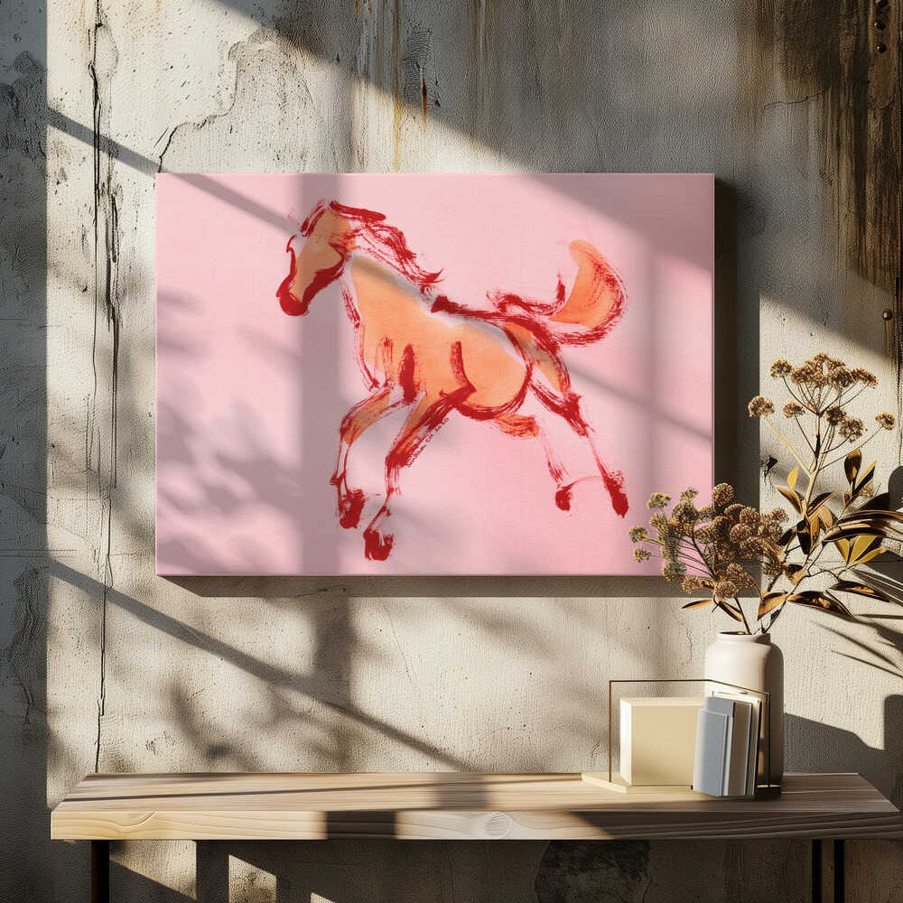 Vibrant Equine Motion