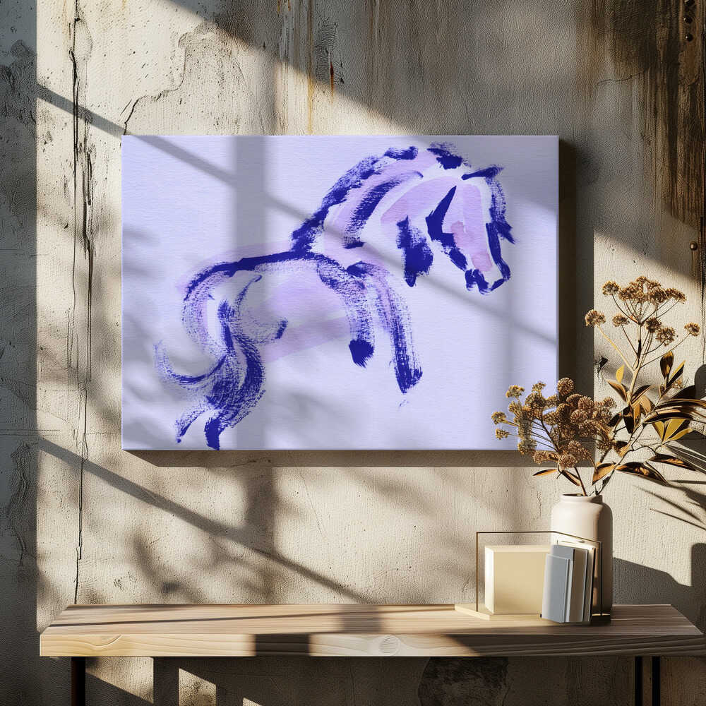 Majestic Brushstroke Horse